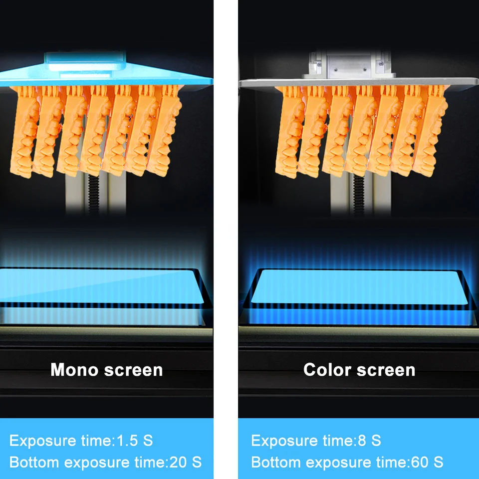 High Quality OEM ODM UV-Curing 3D Printers Resin 405nm Dental Model Resin with Lower Shrinkage &amp; High Presicion Easy Dental Casting Resin 1000g