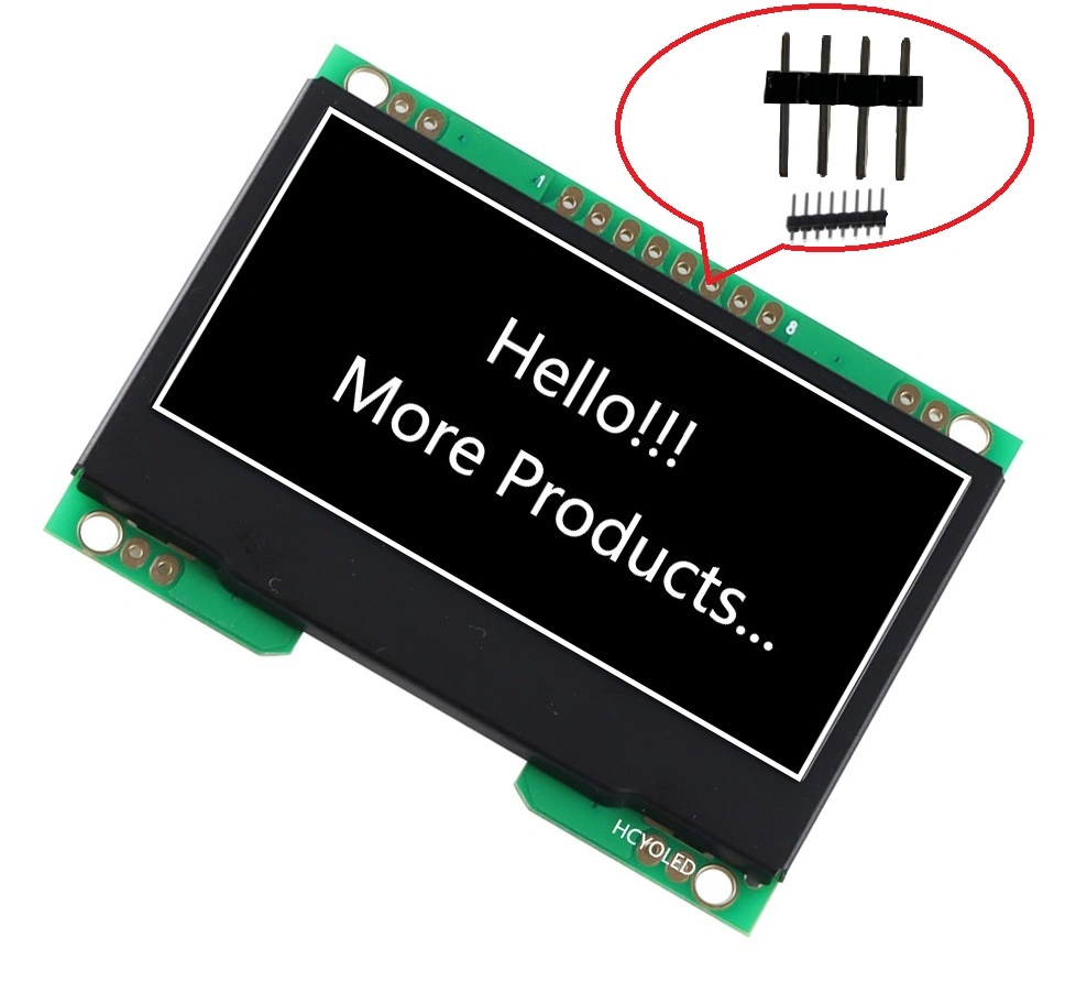 Hot Selling 2.42-Inch 128X64 Resolution with PCB OLED Module OLED Display