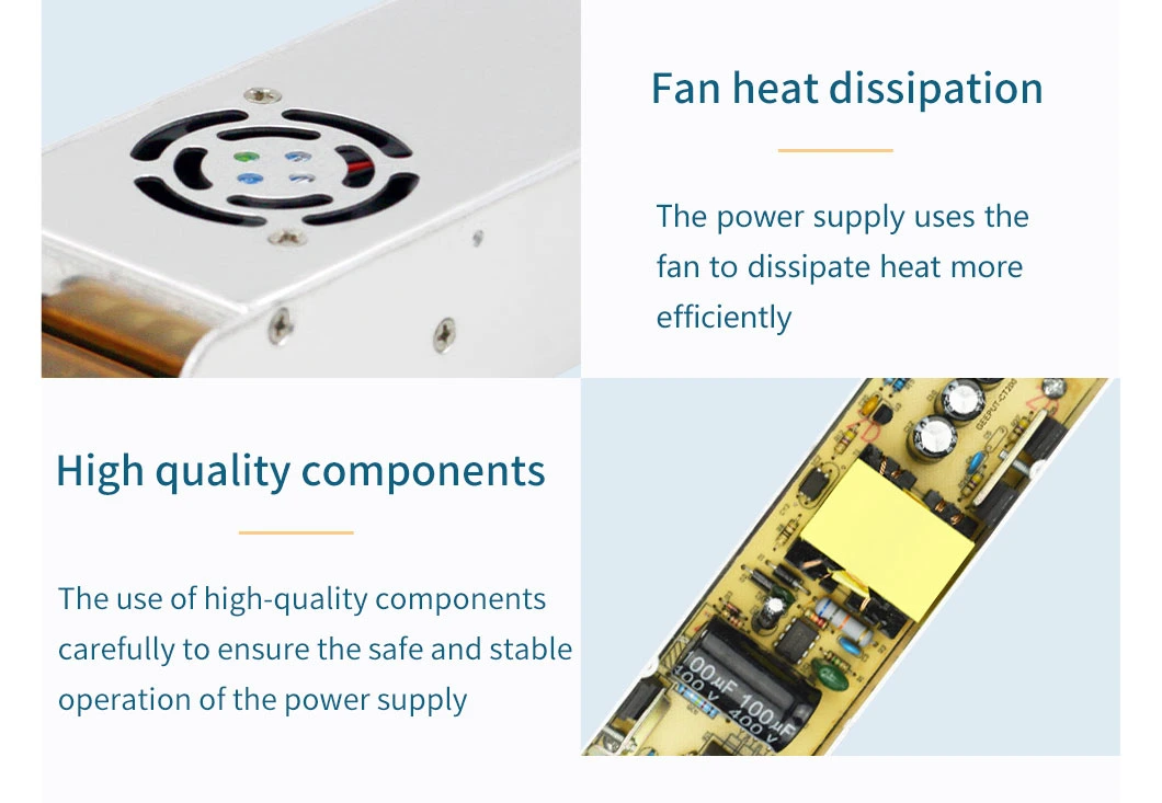 Driver DC 12V8.5A 100W Strip Switching Power Supply Is Used in Medical Machinery