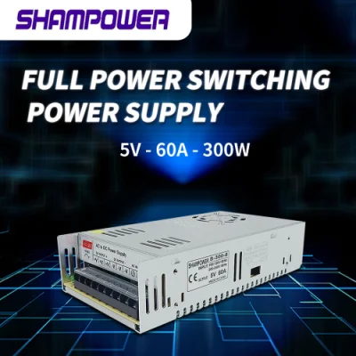 LED DC 5V 60A 300W Switching Power Supply for LED Display Screen