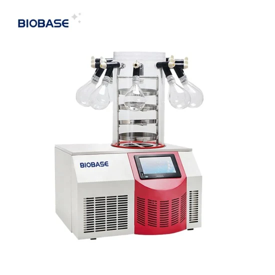 Biobase Lab Food Freeze Drying Machine Lyophilizer Vacuum Freeze Dryer