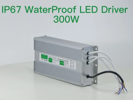 Constant Voltage 12V 300W LED Waterproof Switching Power Supply IP67