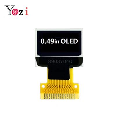 0.91inch OLED DOT Matrix 128X32 Driver IC SSD1306z Blue 0.91′′oled Display Soldering 12pin OLED 0.91 128X32